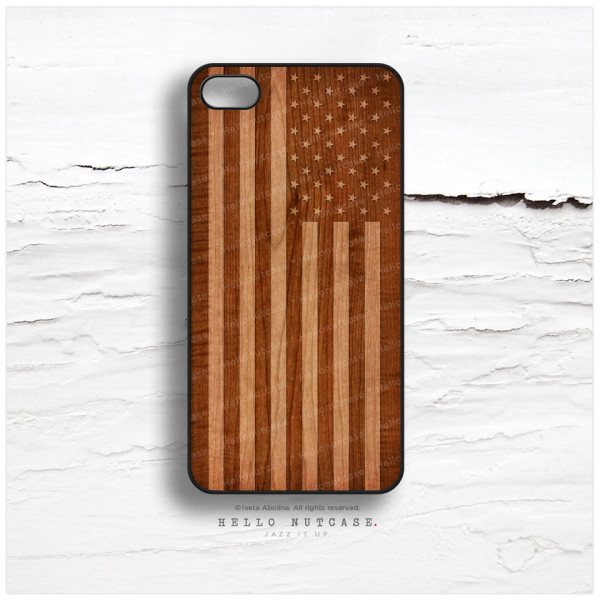 Retro Flag iPhone Case