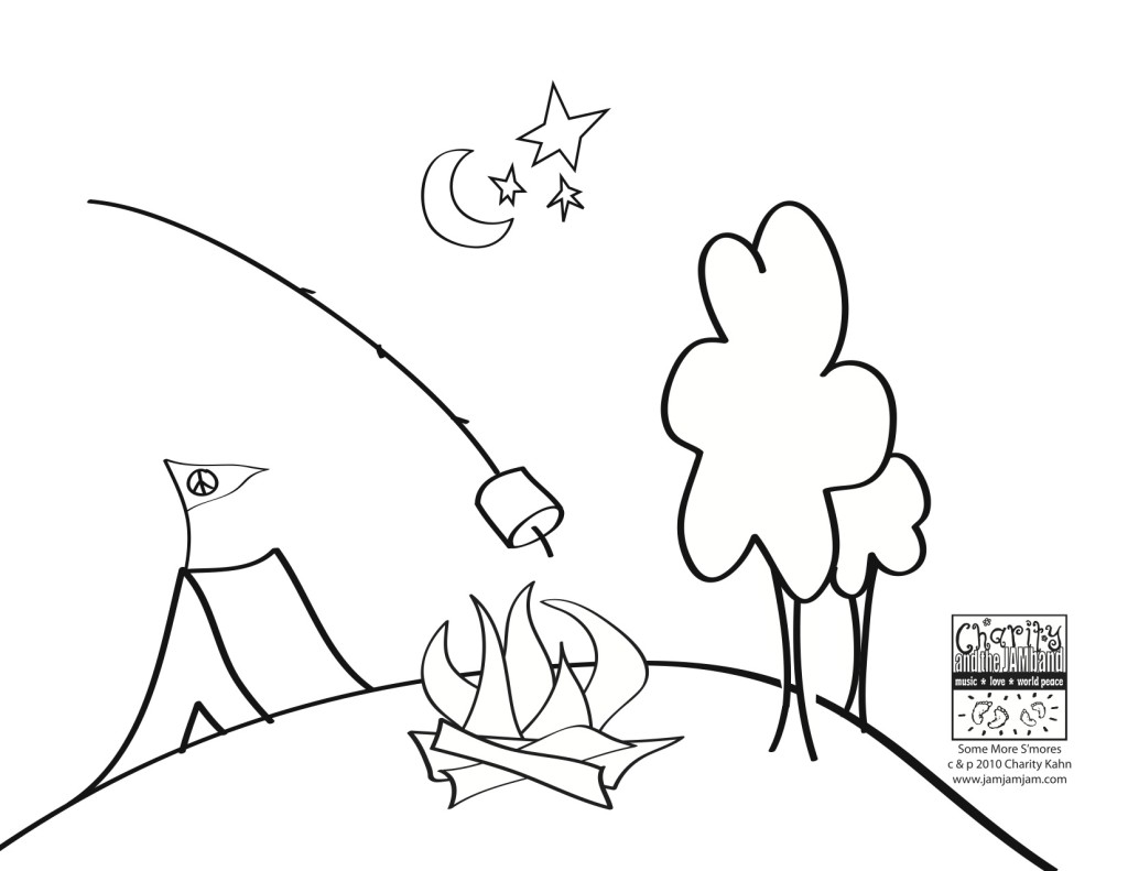 smore coloring pages - photo #4