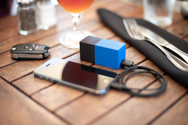 BOLT portable battery pack plugs right into a wall to charge. Great travel gift
