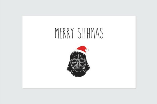 Geeky holiday cards that you can still get in time for Christmas