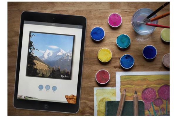 Use the Brushstroke paint app to turn pictures into paintings