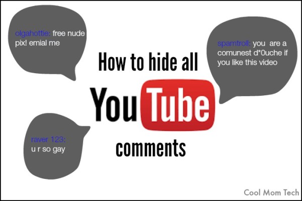 How to hide all YouTube comments | Cool Mom Tech
