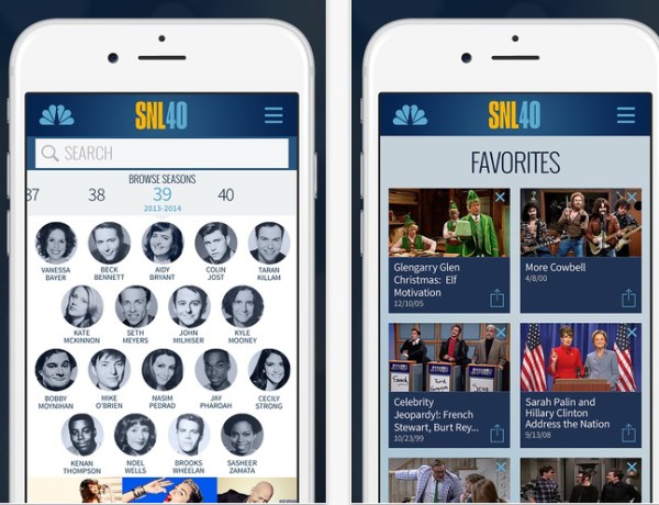 The new SNL app lets you see the best skits over the last 40 years