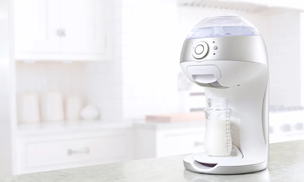 Cool tech for parents: Gerber BabyNes Formula Dispenser: Like a Keurig for baby formula with its own k-cups. Convenient, but what about all that waste?