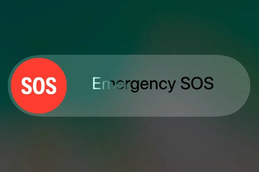 Hidden iPhone emergency SOS feature