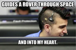 NASA's Mohawk Guy helps us crush on science.