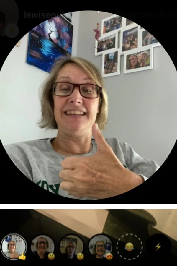 Use Realmojis to interact on the BeReal photo sharing app