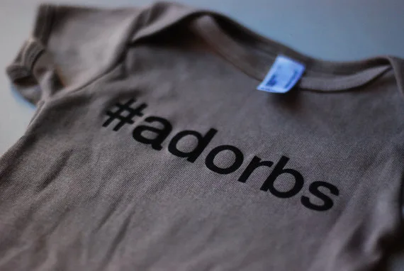 hashtag-adorbs-baby-onesie-etsy-Cool-Mom-Picks