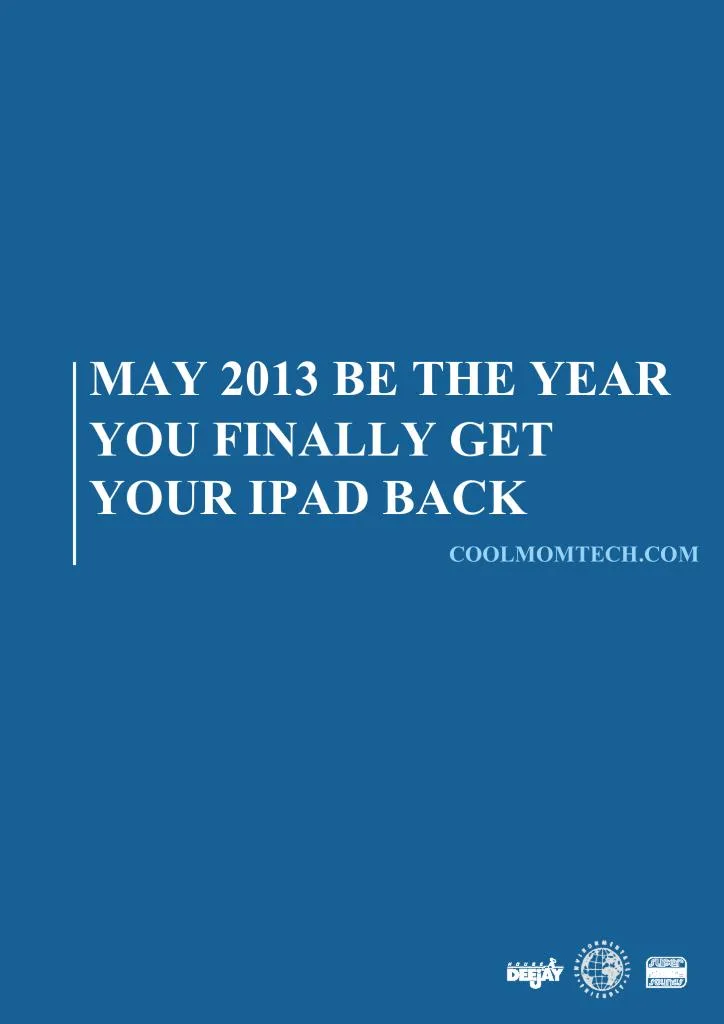 Happy 2013, Cool Moms! 