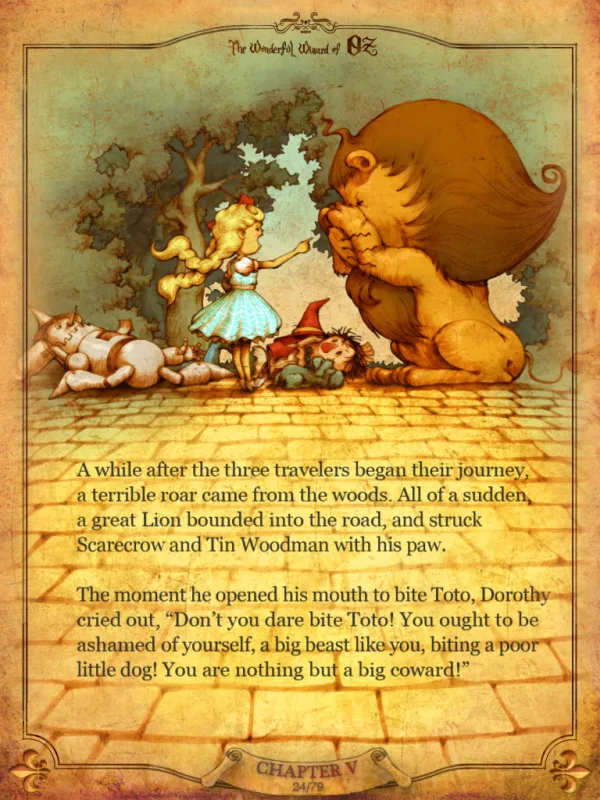 Oz for Ipad - the way Oz is meant to be done. Only, more so.