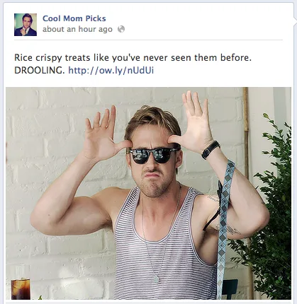 Hey girl, let Ryan Gosling brighten up your Facebook feed