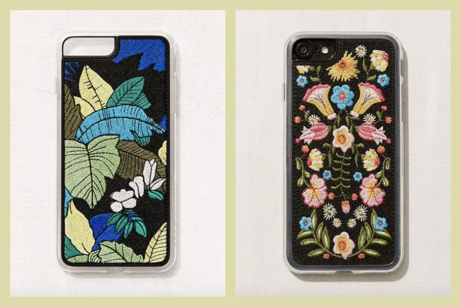 Embroidery iPhone cases by Zero Gravity at Urban Outfitters
