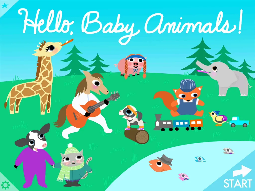 Hello Baby Animals app