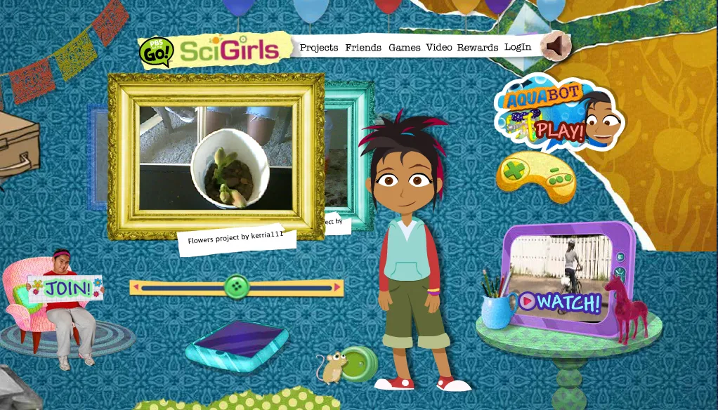 Sci Girls Homepage