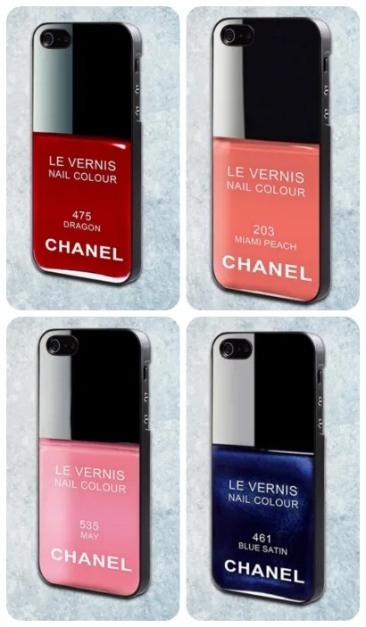 My iPhone case? Oh, it's a Chanel.