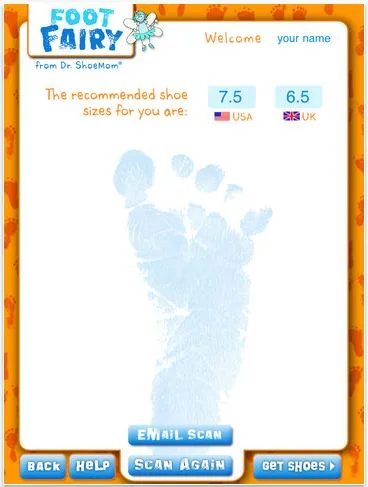 Forget the tooth fairy - we've got your Foot Fairy right here.