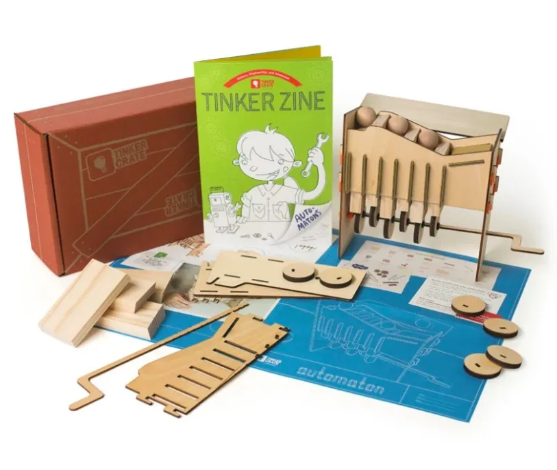 Tinker Crate subscription box sends monthly STEM projects to tweens and teens