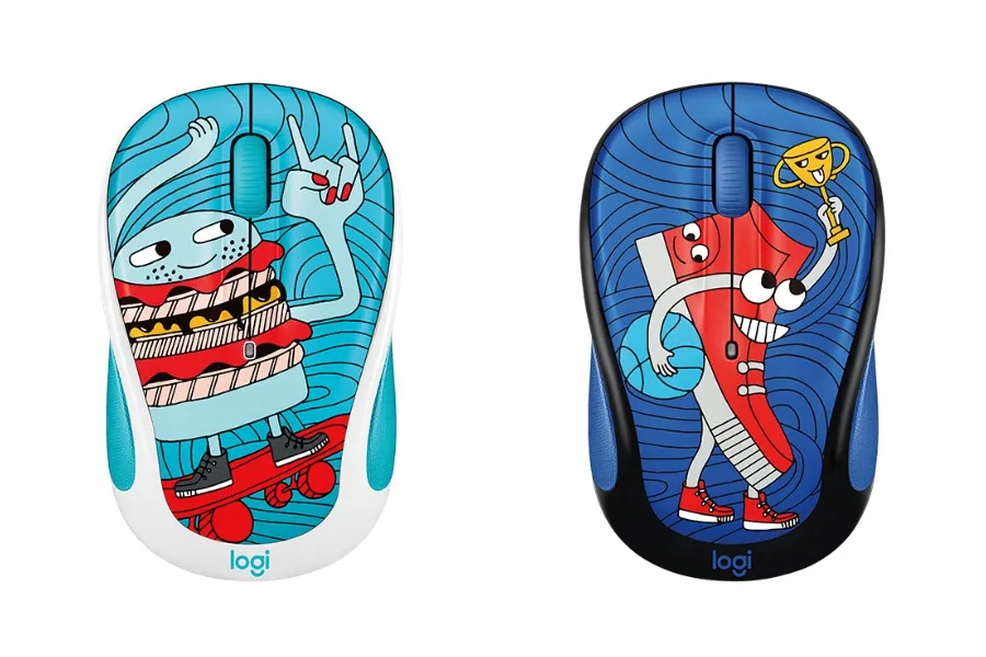 The Doodle Collection computer mouses by Logitech