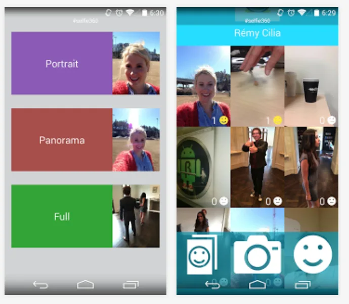 Animated selfies: selfie360 review