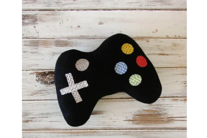 Geeky baby video game remote control toy by Ann's Craft House