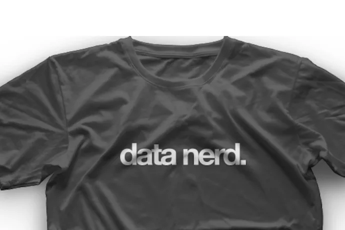Data Nerd Tshirt free from New Relic when you signup