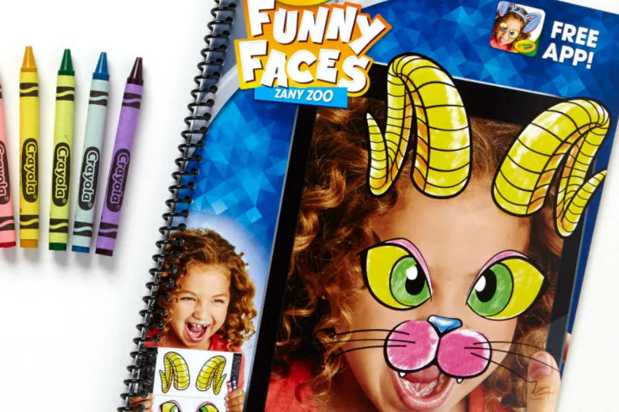 Crayola is seriously upgrading color creativity with new releases like Funny Faces' Zany Zoo.