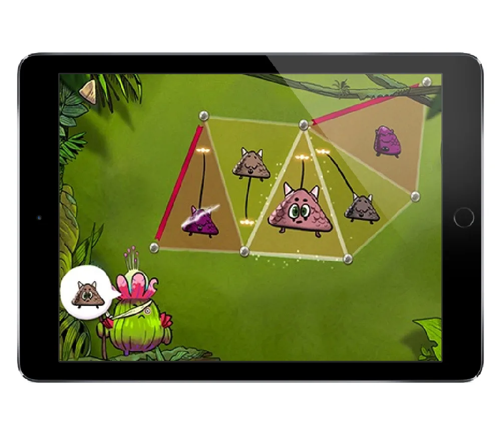 DragonBox: Algebra 12+ is rated for kids over 9 and helps even teens with math. Plus it's fun!