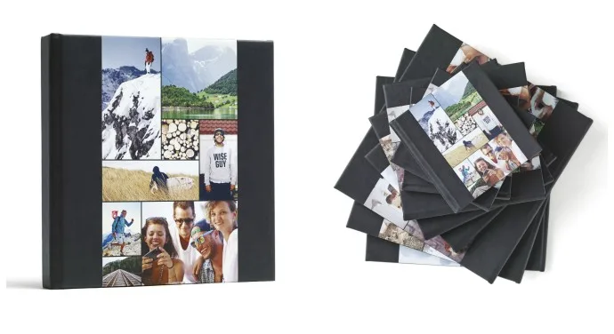 Montage custom photo books from Mixbook