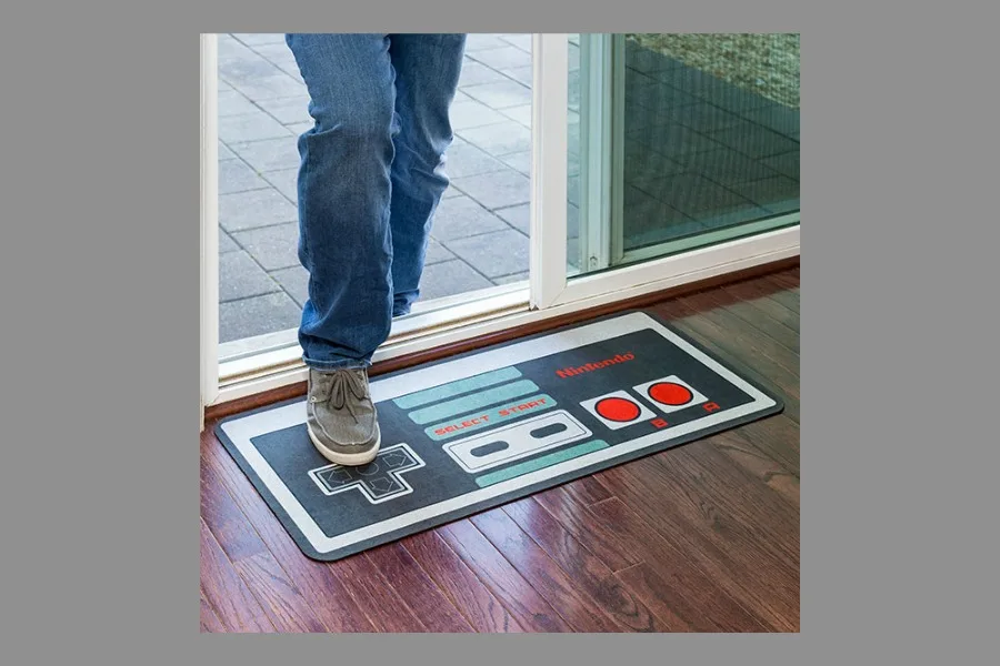 Nintendo door mat