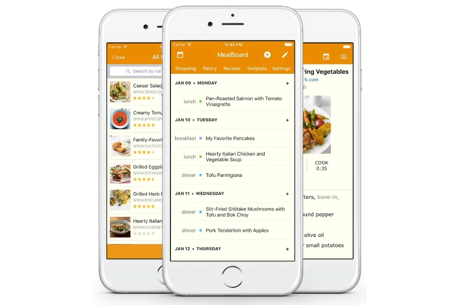 4 Helpful meal-planning apps for families
