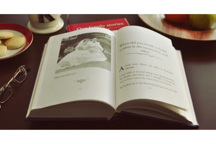 StoryWorth turns your loved one's memories into a gorgeous keepsake book, all done through the magic of email