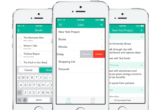 Productivity app for iPhone: Checkmark 2 app