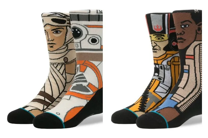Cool Star Wars socks for kids from Stance