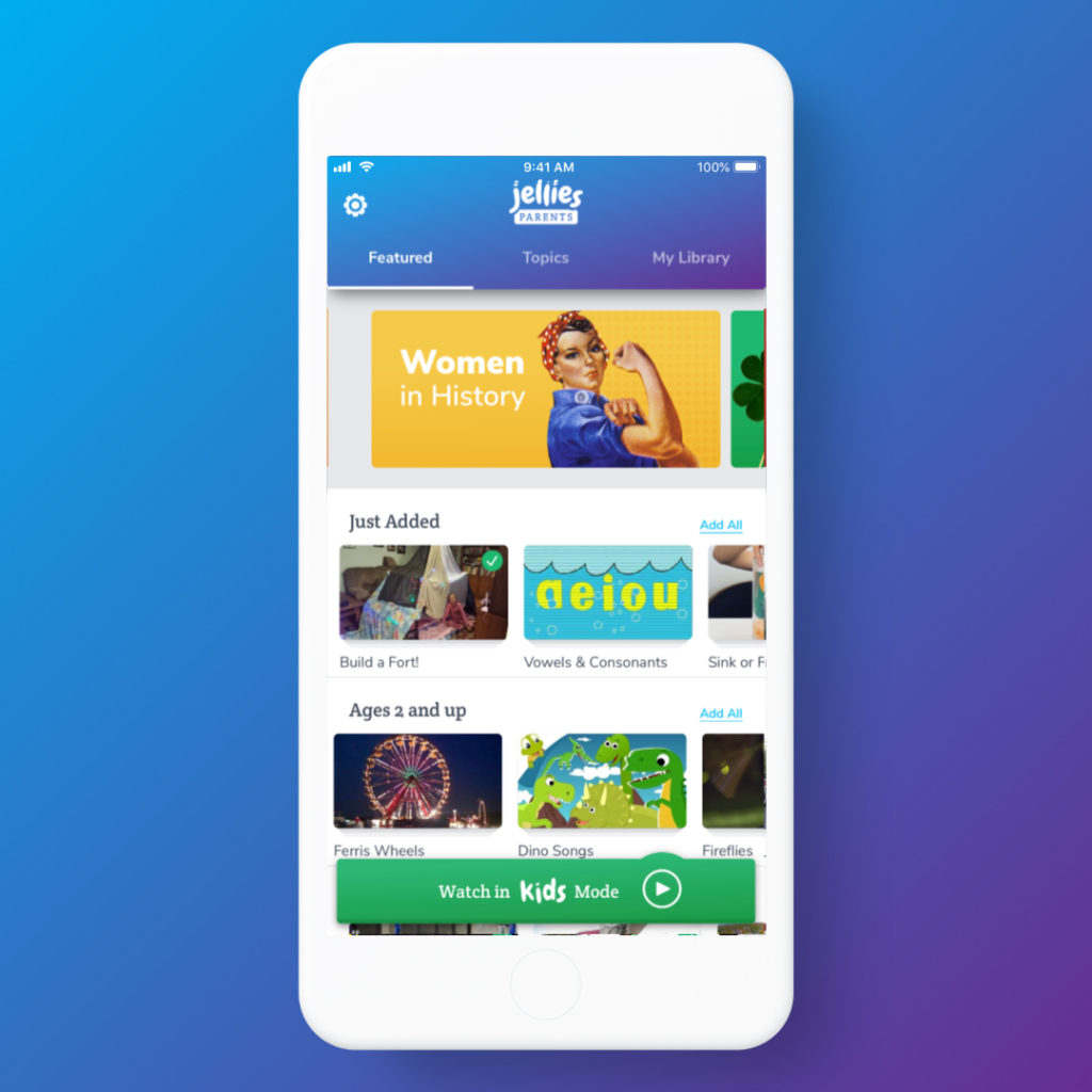 Jellies is a safe video app for kids, with well-curated videos to inspire education, imagination and creativity (sponsor) Jellies is a safe video app for kids, with well-curated videos to inspire education, imagination and creativity (sponsor)