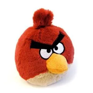 Angry Birds break out of the screen. And they're still angry.