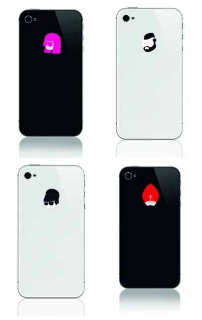iPhone stickers that make your iPhone cooler than the others. That are otherwise the same.
