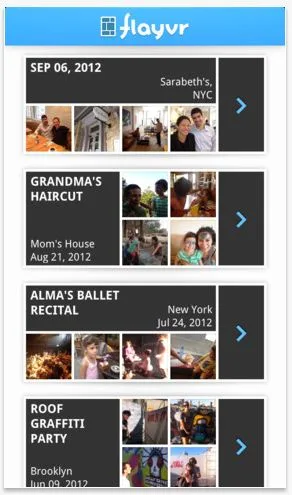 Flayvr gets those iPhone photos organized. Hurry! Before you add 10,000 more this week!