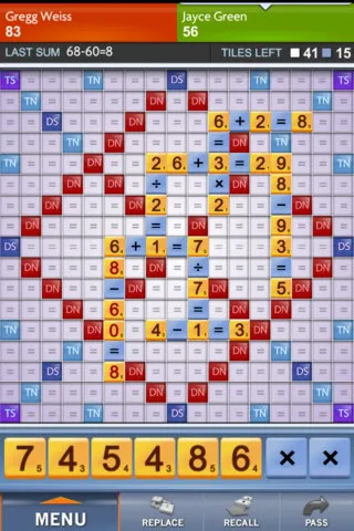 Go Sum - Like Scrabble, if it were numbers