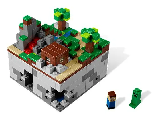 Build onto their Minecraft obsession with these great IRL toys