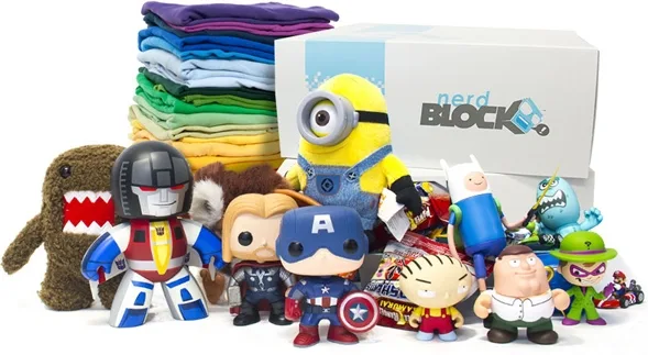 Finally, a monthly subscription for geeks. And it's bigger on the inside.