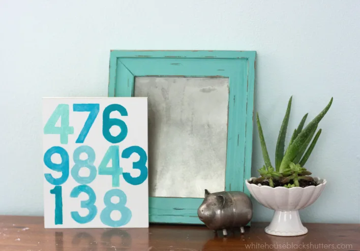 Printable Wifi Password Art and DIY projects by White House Black Shutters