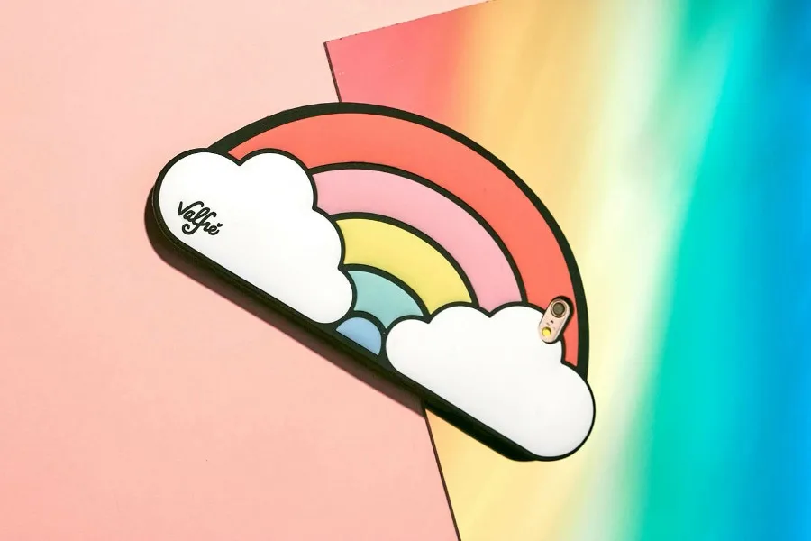 Rainbow iPhone cases for St. Patrick's Day or any day