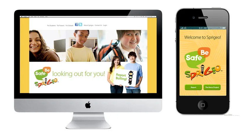 Sprigeo helps students report bullying safely and anonymously