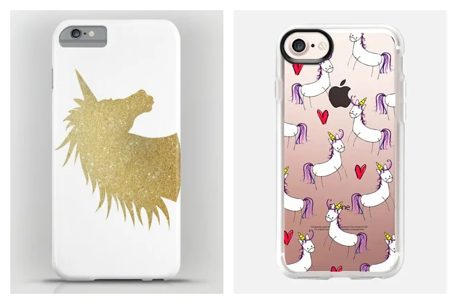 These unicorn iPhone cases for tweens and teens are magical