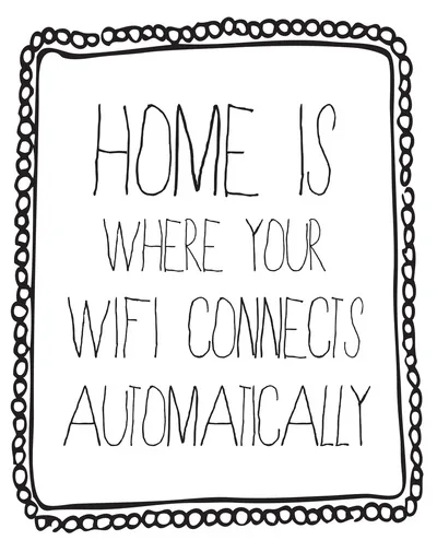 Wifi techy typography poster - Sara Eshak on Society 6