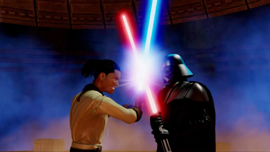 Kinect Star Wars - The force is with you, or at least in your left hand