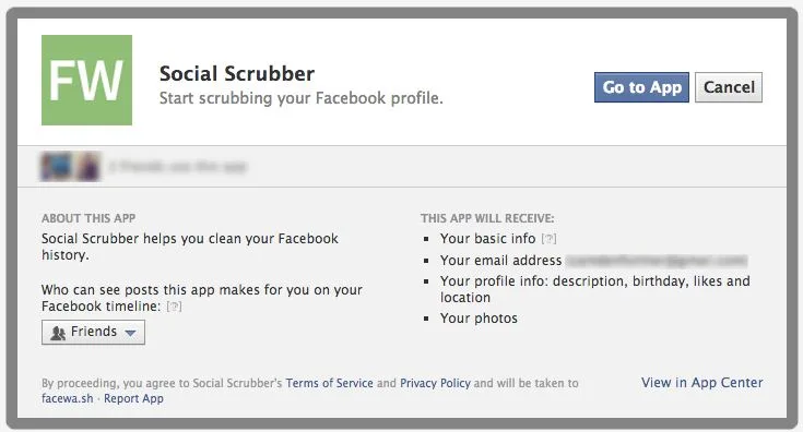 How do you scrub an embarrassing Facebook post? Welcome to SimpleWash.