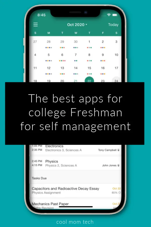 The best apps for college freshman to help care for themselves Cool Mom Tech