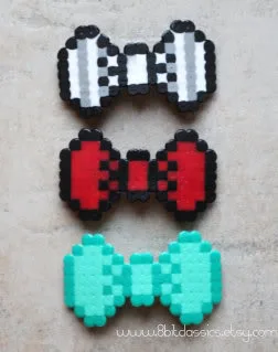 This geeky princess bow is a peach
