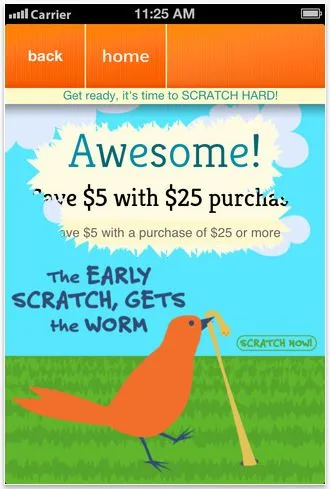 Scratch Hard: An app to help you save money shopping. And it's fun. Like shopping.